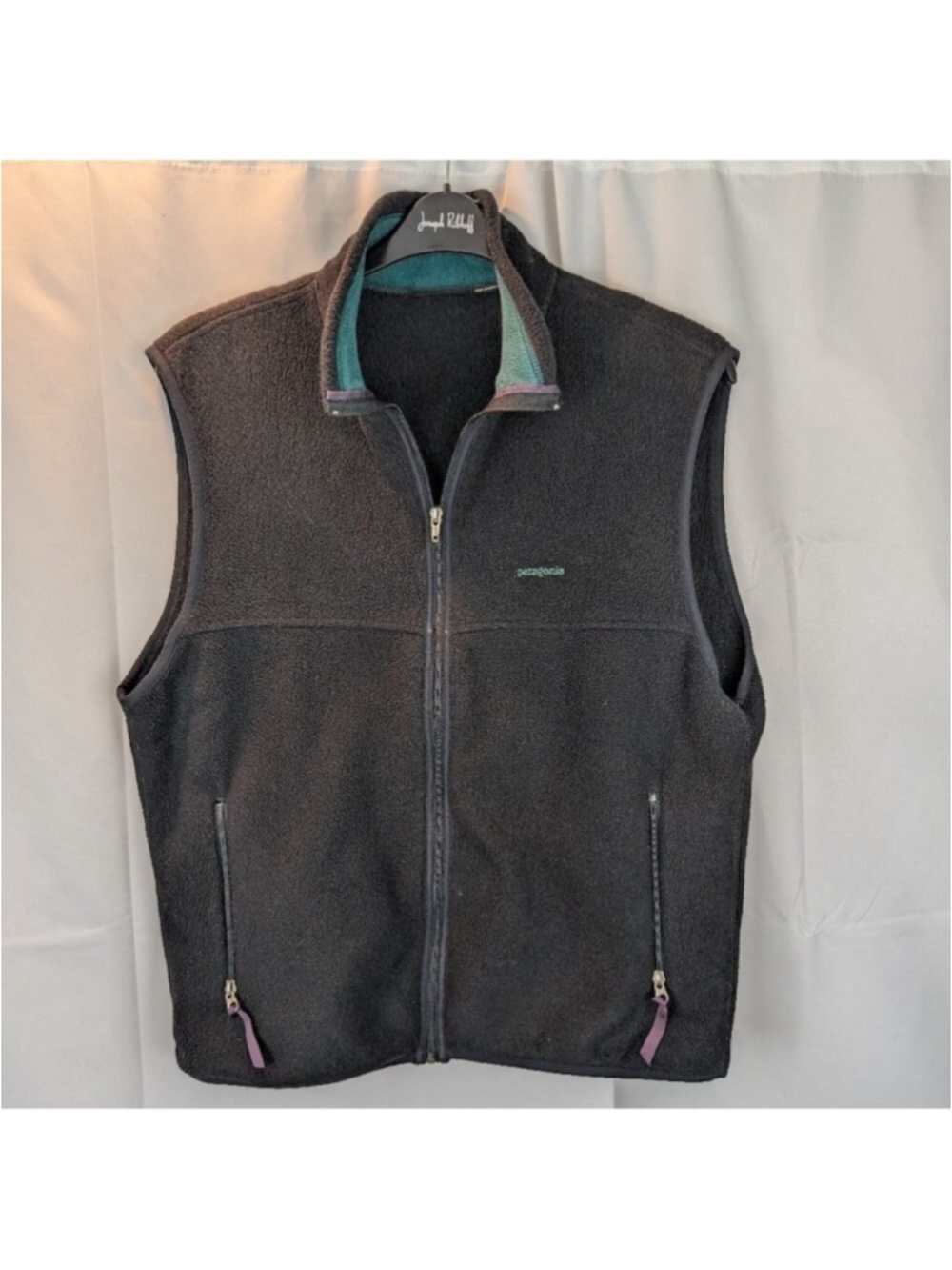 Patagonia Men’s Synchilla Vest XL Fleece Full Zip Sleeveless Outdoor Made In USA